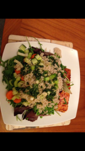 salmon salad